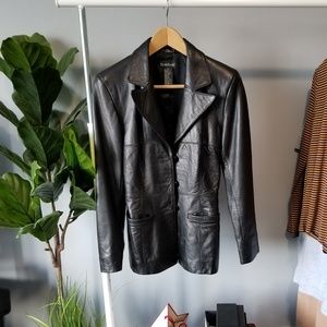 BEBE Genuine Leather Jacket size XS